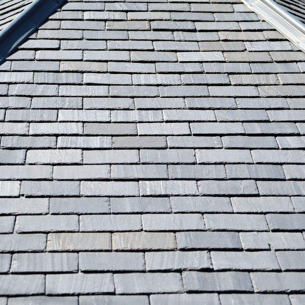 stone-like slate shingles